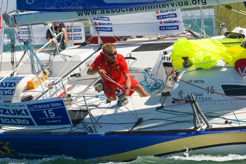 Jean-Pierre Nicol, Gavottes, Prologue La Rochelle, Figaro 2008